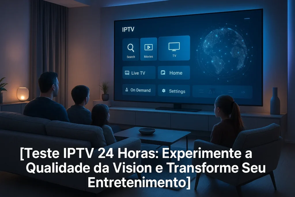 Teste IPTV 24 Horas: Experimente a Qualidade da Vision e Transforme Seu Entretenimento 7 teste iptv 24 horas