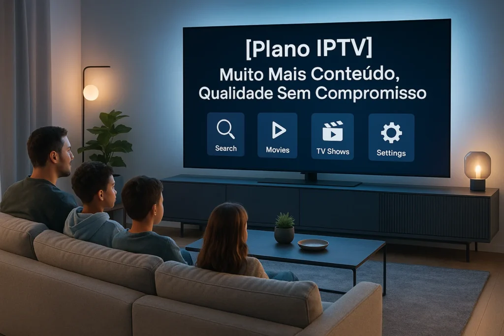 Plano IPTV: Muito Mais Conteúdo, Qualidade Sem Compromisso 6 plano iptv
