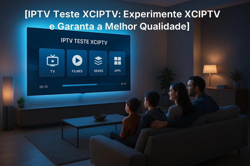 IPTV Teste XCIPTV: Experimente XCIPTV e Garanta a Melhor Qualidade 5 iptv teste xciptv
